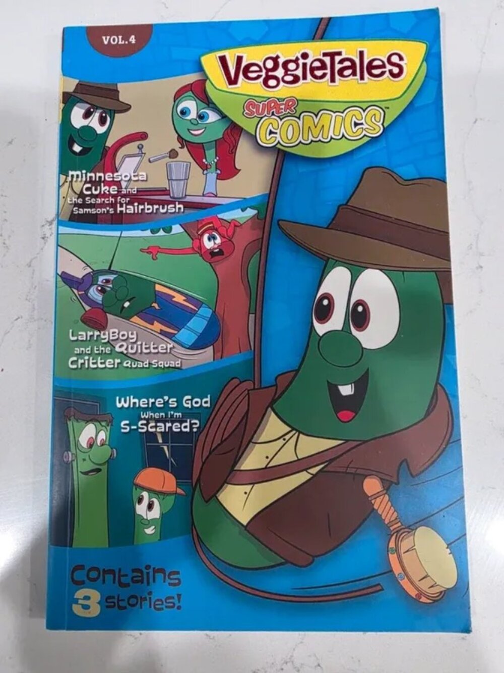 VeggieTales SuperComics: Vol. 4 Contains 3 Stories! Paperback Book